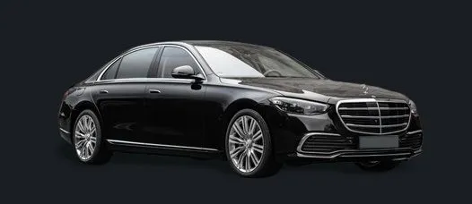 Mercedes S 223 class с водителем